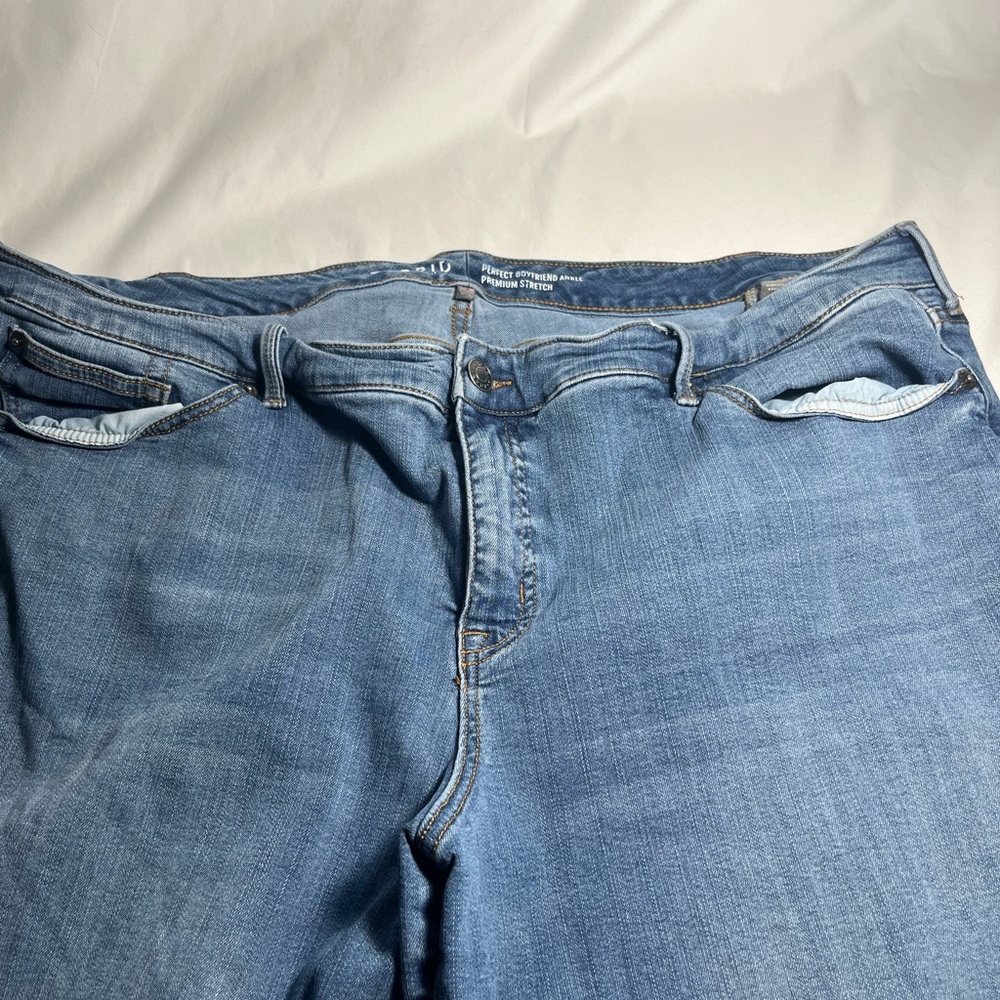 Torrid Size 26R Jeans "Perfect Boyfriends Ankle Premium Stretch”
